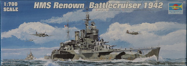 Trumpeter: HMS Renown 1942 in 1/700