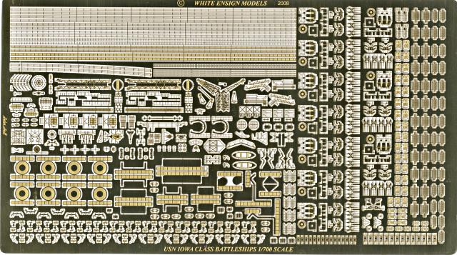 White Ensign Models: WW2 Iowa Class Battleships 1/700